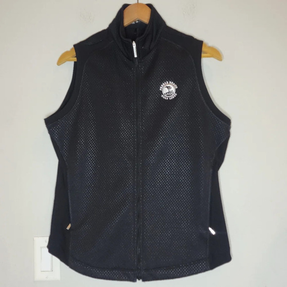 Nike Golf Therma-Fit Pebble Beach Black Zip up vest. Size large - Picture 1 of 14